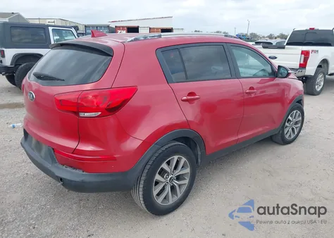 2015 Kia Sportage Lx from USA, damaged, VIN KNDPB3AC9F7671251